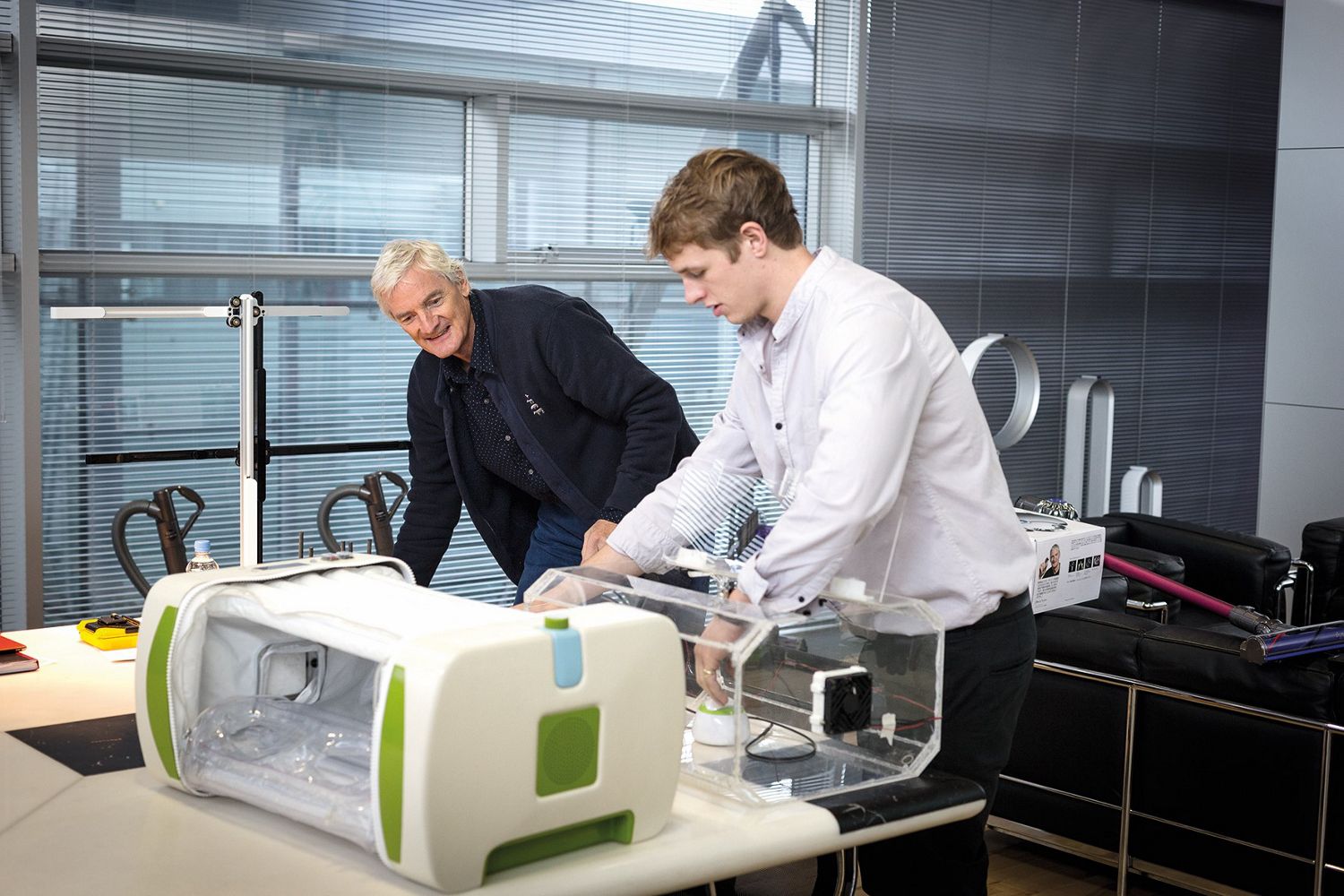 James Dyson and James Roberts